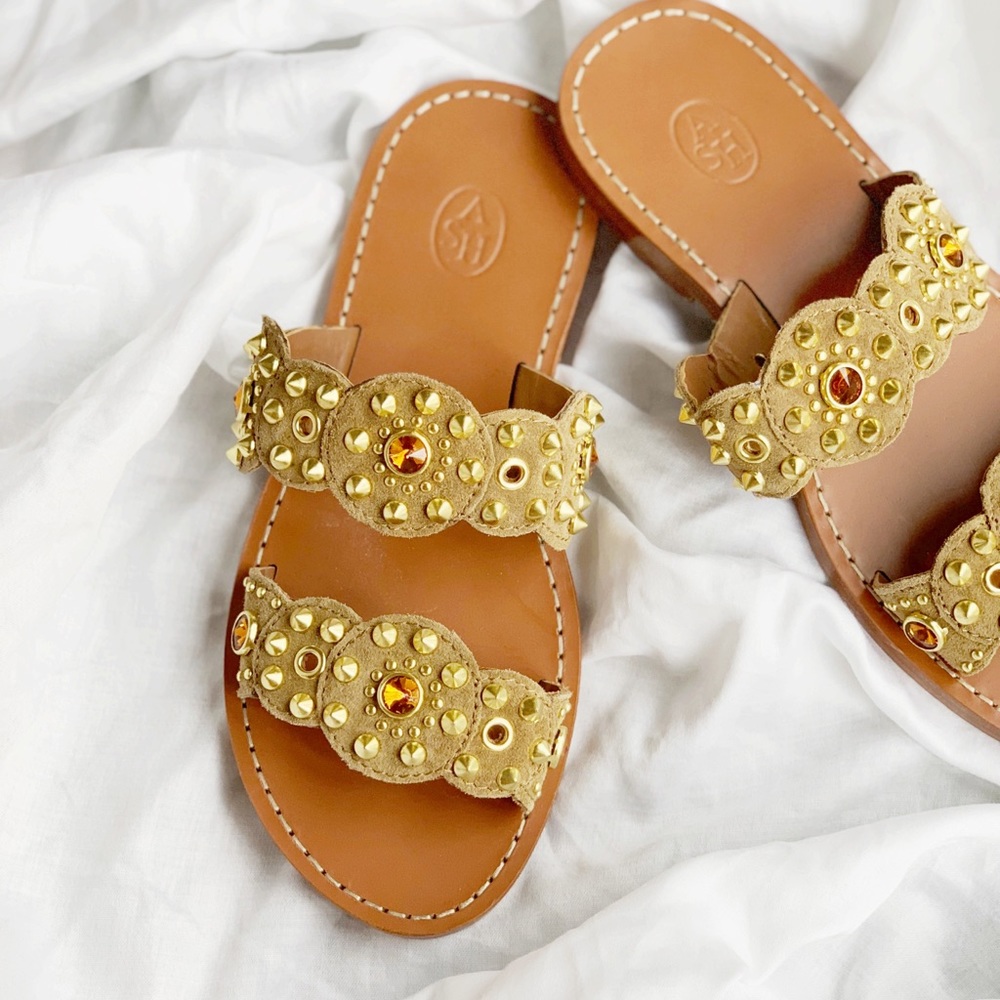ASH Slip On Sandals Never Worn!!